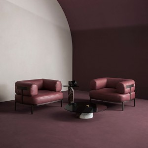 Włoski wzór szklany stolik do kawynowoczesny marmurowy cokół okrągły stół boczny do salonu mebli